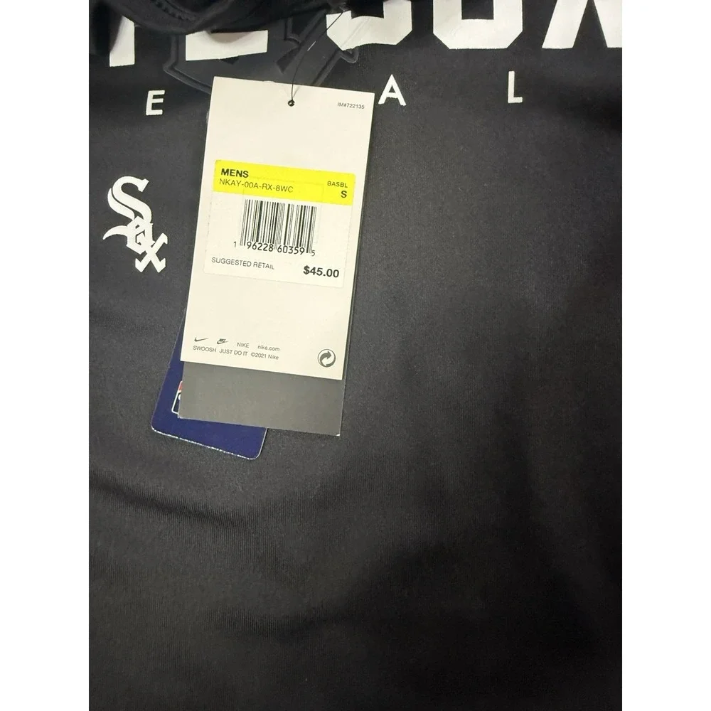 Nike‎ Chicago White Sox Dri-Fit Long Sleeve Shirt NWT Small